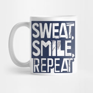 Grungy Fitness Motivation T-Shirt | Unisex Workout Apparel | Unique Funny Healthy Life Gift Idea for Sports Enthusiasts Mug